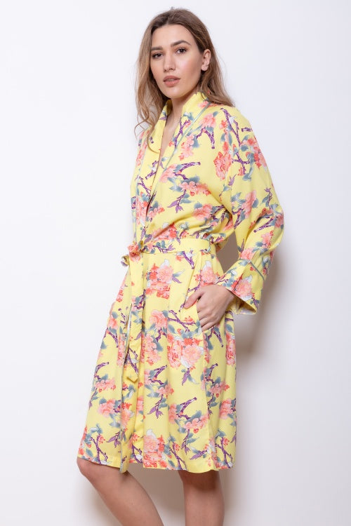 Oriental Flora Shortie PJ Set