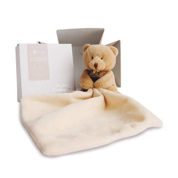 Super Soft Doudou Teddy Bear Comforter - French Design