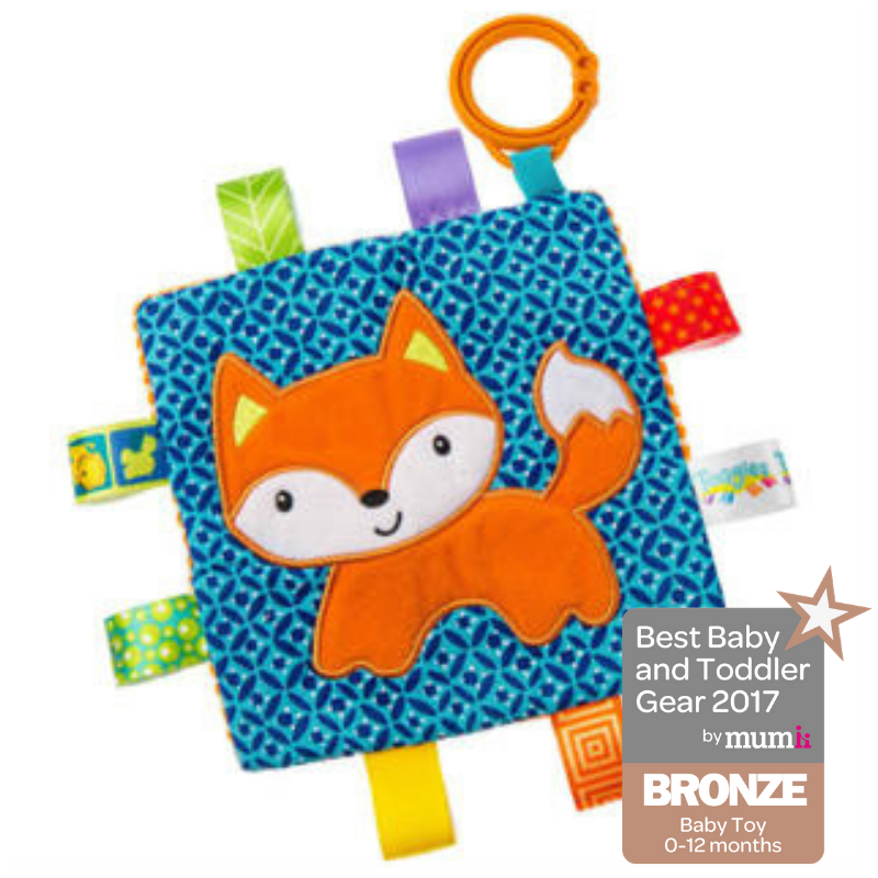 Taggies Crinkle Me Fox – 6×6″