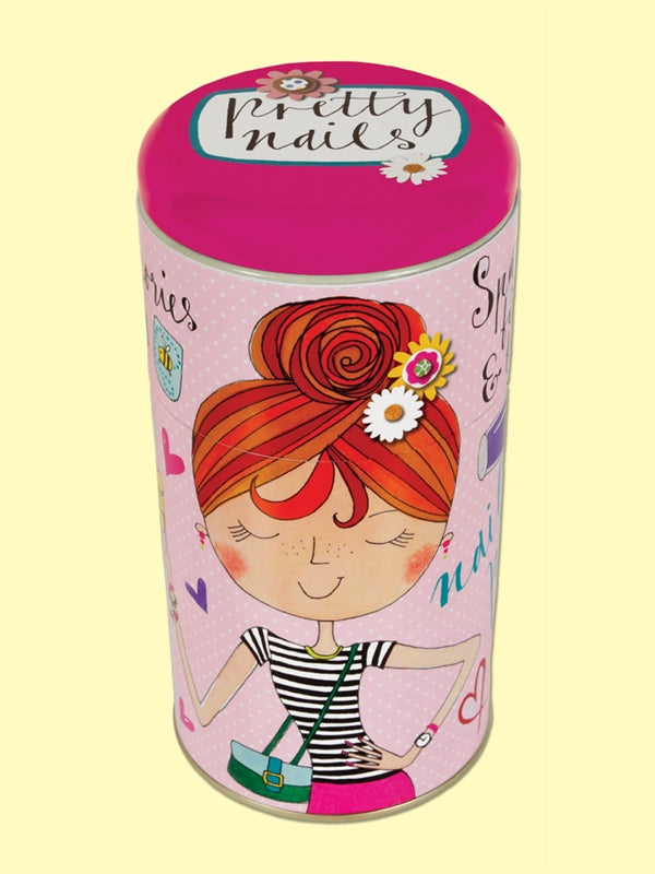 Pretty  Nails Stacking Tin