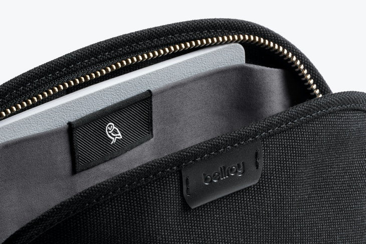 Bellroy Classic Pouch -  Black - Made From Recycled Materials