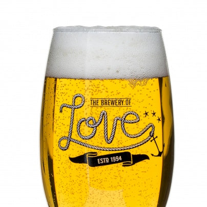 Club Beer Glasses 4-Pack - Contemporary -Dishwasher Safe