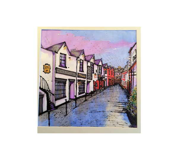 Scottish Themed Coaster-Ashton Lane High Quality Art.