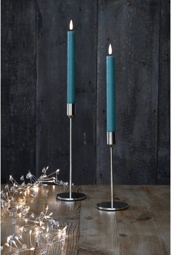 LED Chandelier Candles (Blue) | set of 2