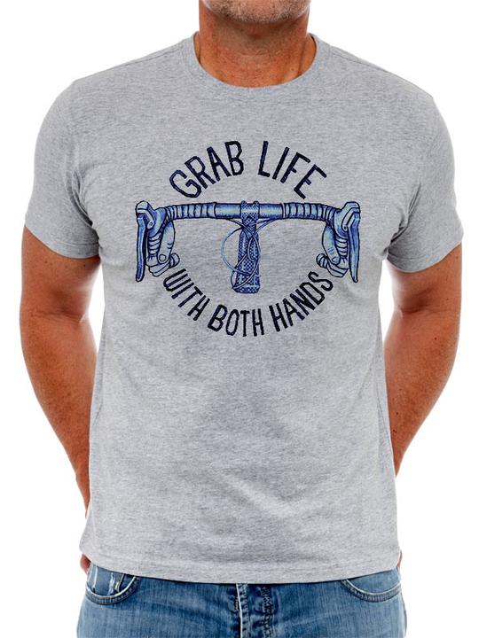 Cotton T-Shirt For Men   -  Very Popular With Cyclists - Grab Life