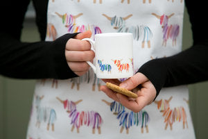 Hairy Coo Fine Bone China Colourful Mug.