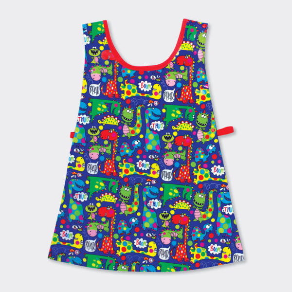 Brightly Coloured And Practical - CHILDREN'S TABARD ‐ DINOSAURS
