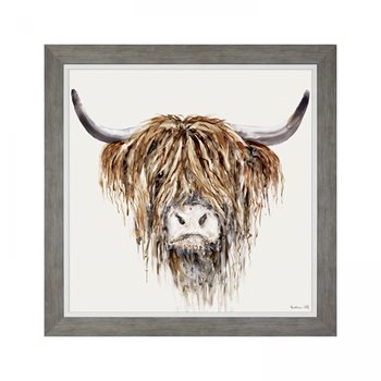 Beautifully Designed Art Work - Cow