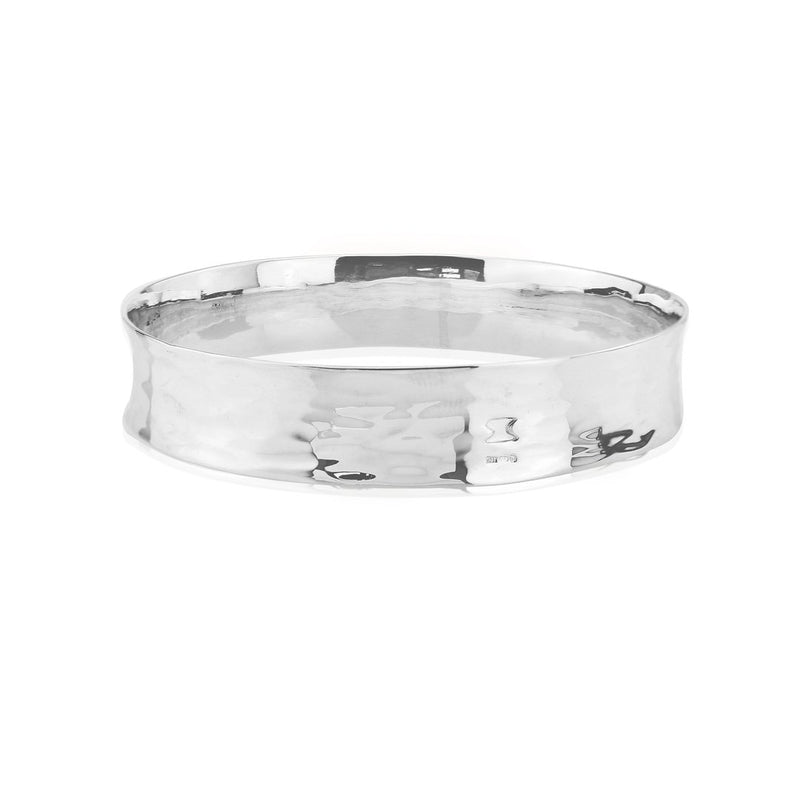 High Quality Handmade In The Uk - Silver Bangle