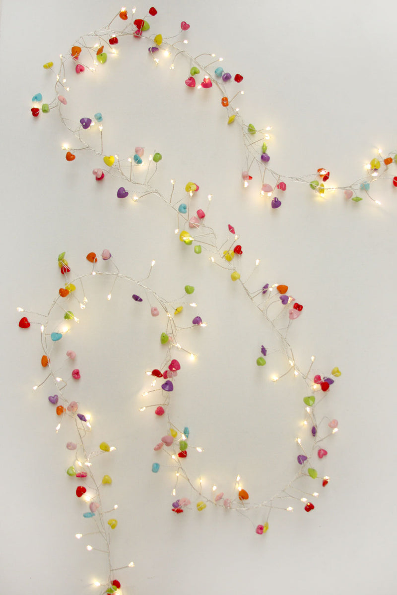 Heart Fairy Lights Quality Mains Supply Product