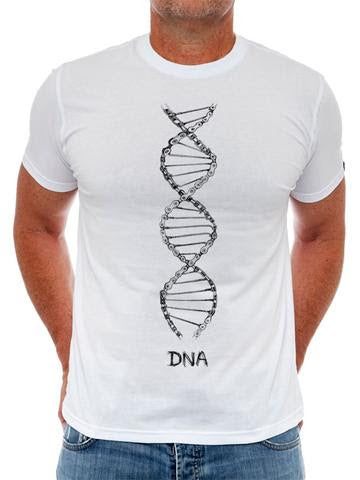 Cotton T-Shirt For Men   -  Very Popular With Cyclists - DNA  Burgandy Or White