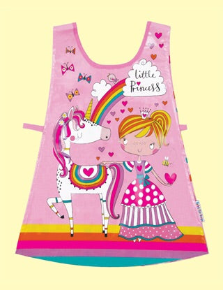 Brightly Coloured Little Princess Children's Tabard - Aged 2-4 Years