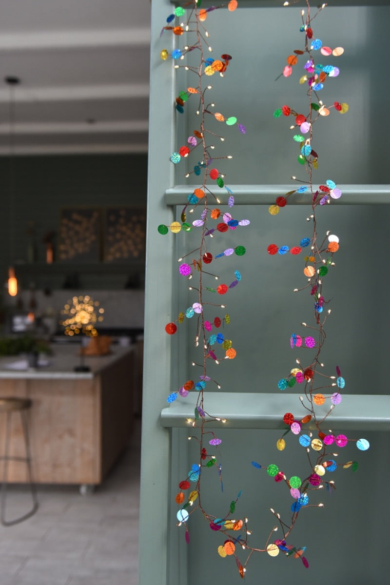Confetti (Multi) Fairy Lights Suitable For All Year Round
