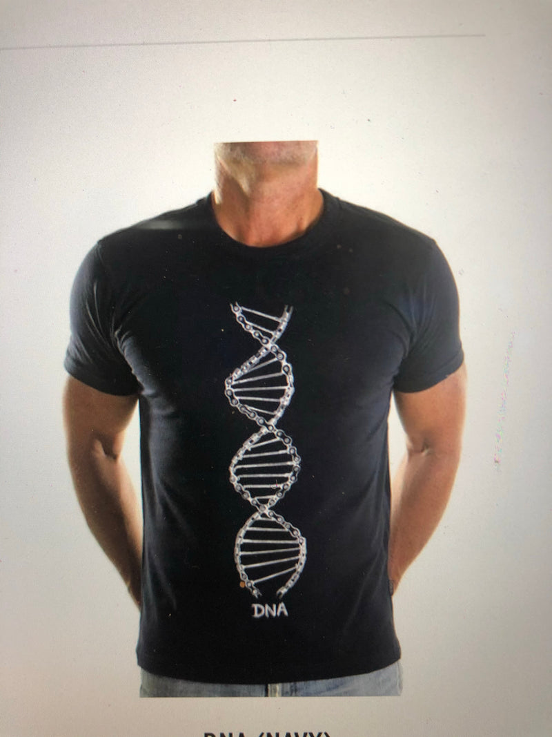 Cotton T-Shirt For Men   -  Very Popular With Cyclists - DNA  Burgandy Or White