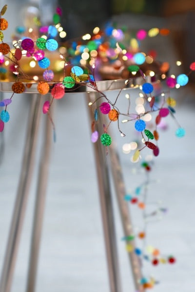 Confetti (Multi) Fairy Lights Suitable For All Year Round