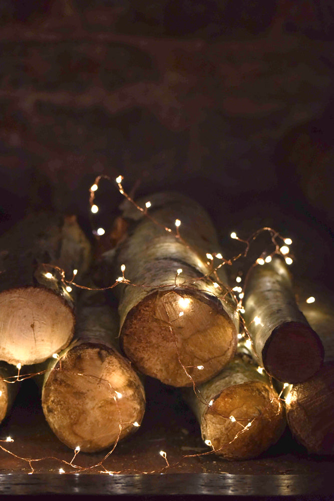 Cluster (Copper) 300 Led Fairy Lights - Use All Year Round
