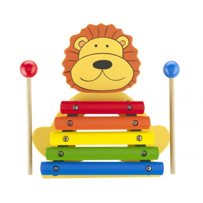 Children's Lion Xylophone- Wooden Toys