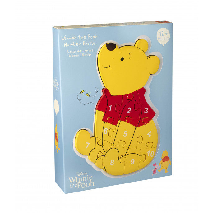 Winnie the Pooh Number Puzzle -Quality Item