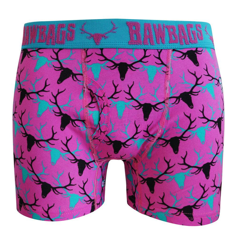 Stag Cotton Boxer Shorts - Bawbags