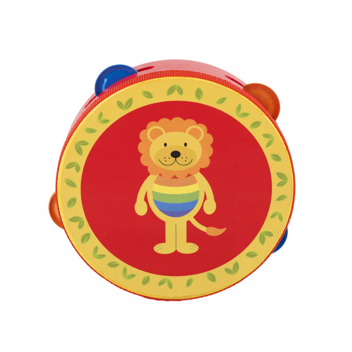 Traditional Toy -Lion Tambourine.